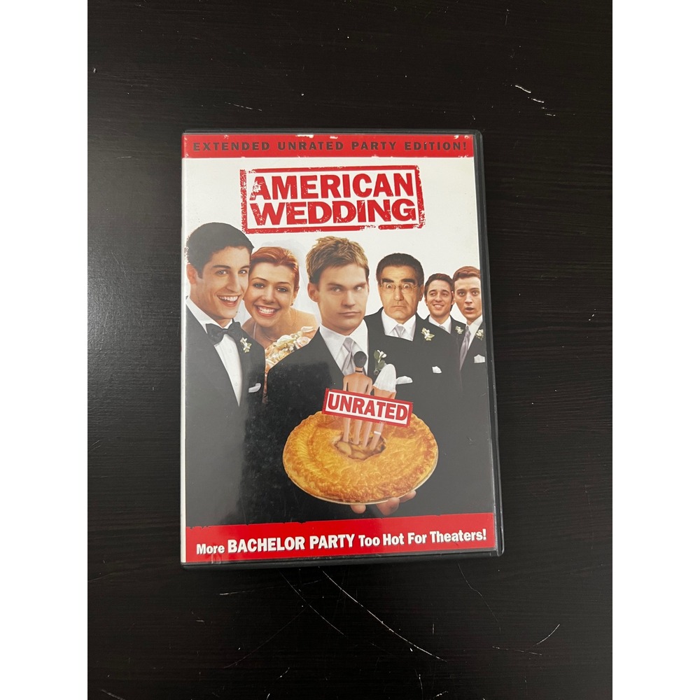 American Wedding DVD Extended Unrated Party Edition 2003 Comedy Movie NR